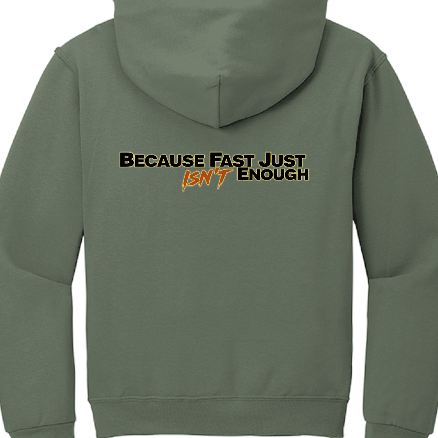 Military Green Heather - BACK