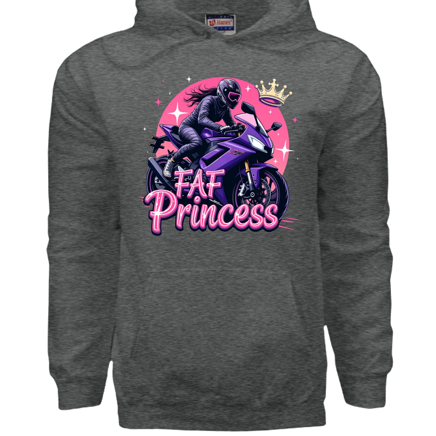 CHARCOAL HEATHER - FRONT