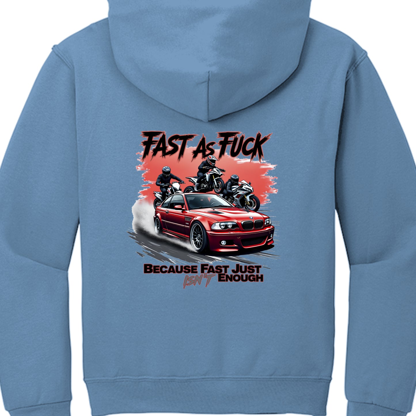 COLUMBIA BLUE - BACK