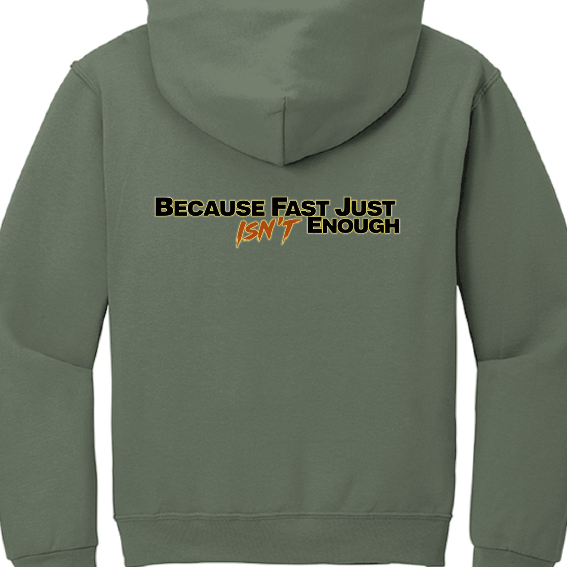 Military Green Heather - BACK