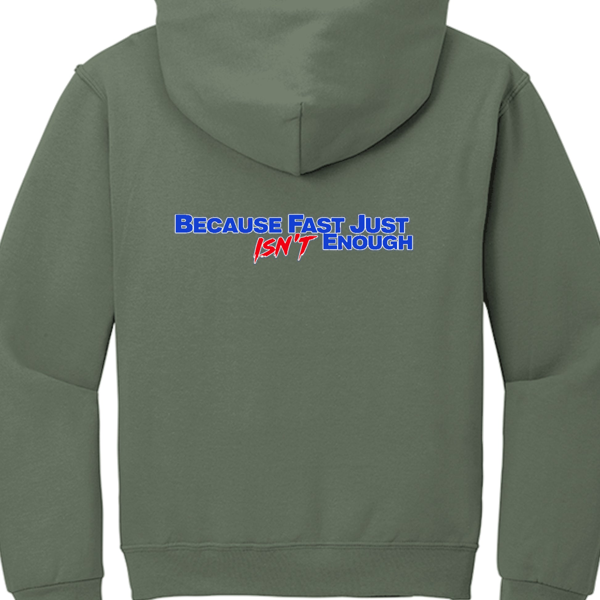 Military Green Heather - BACK