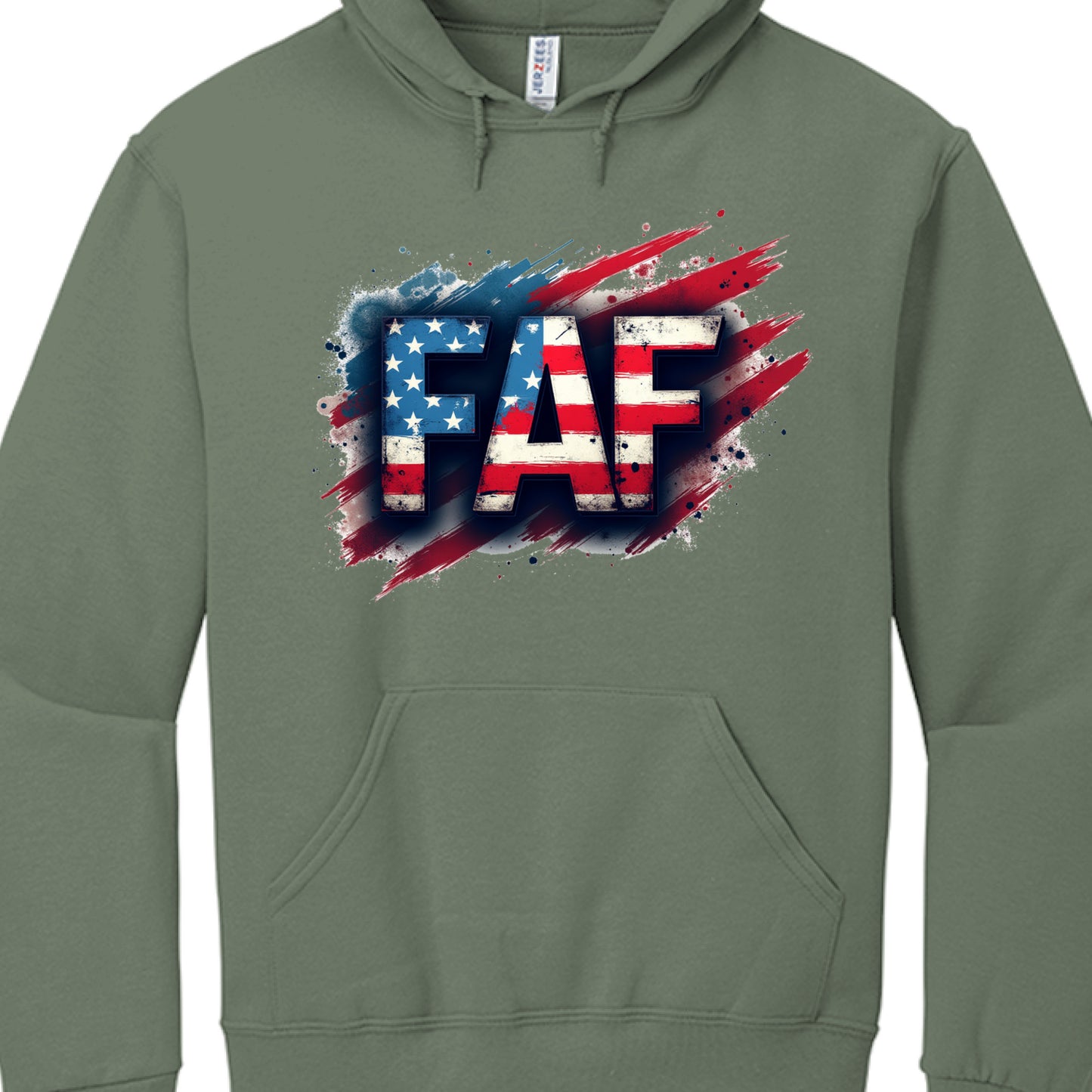 Military Green Heather - FRONT