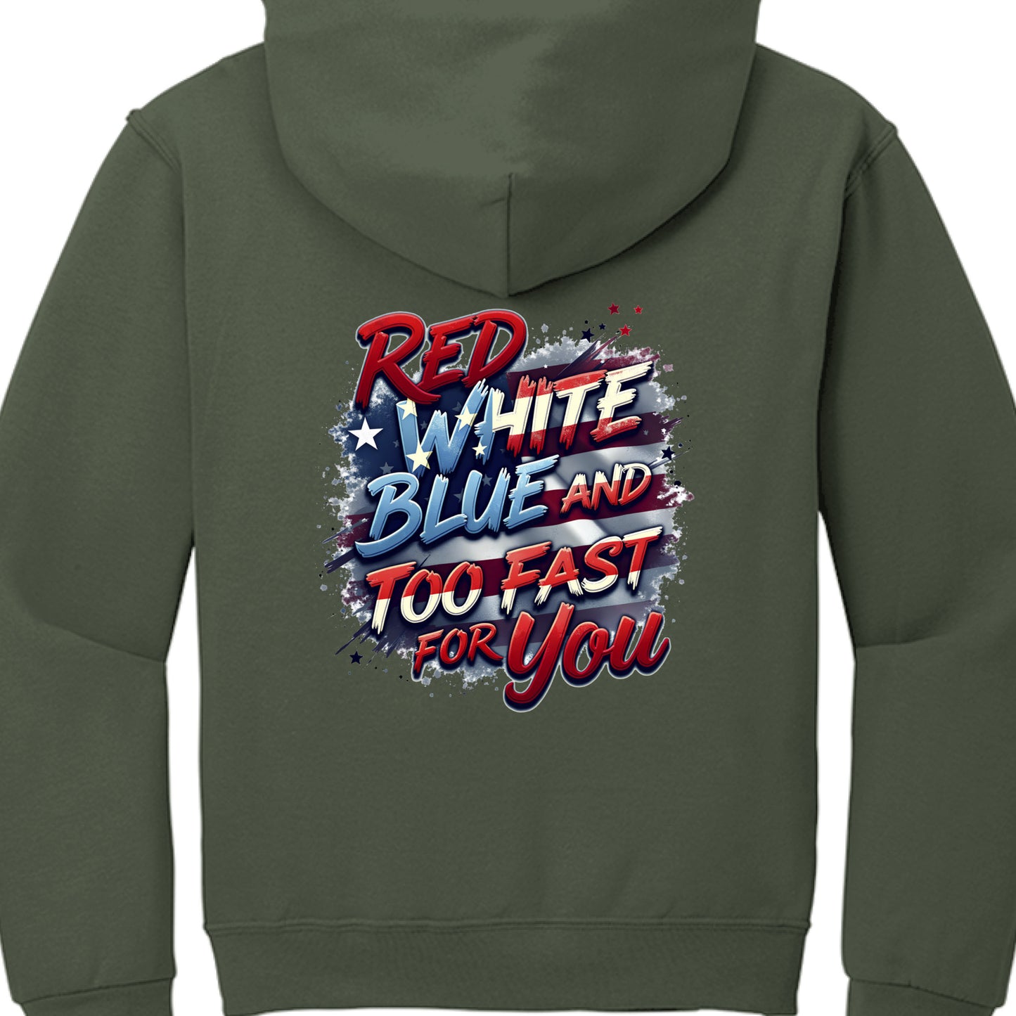 MILITARY GREEN - BACK