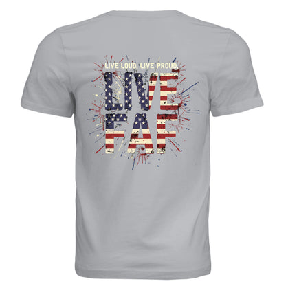 Solid Athletic Grey - 3001C - BACK