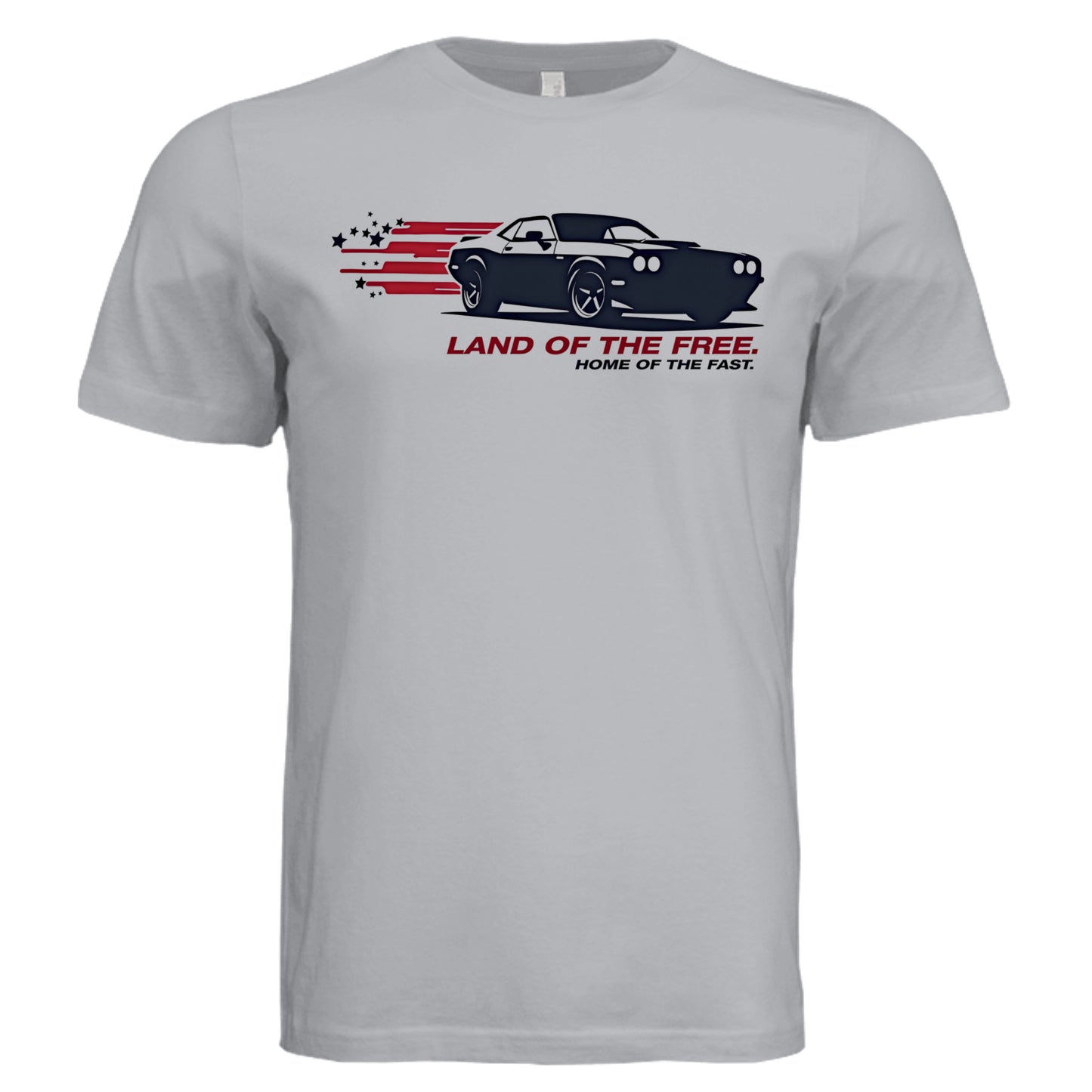 Solid Athletic Grey - 3001C - FRONT