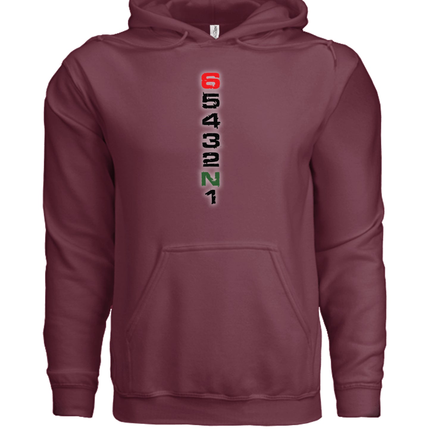 Maroon - IND4000 - FRONT