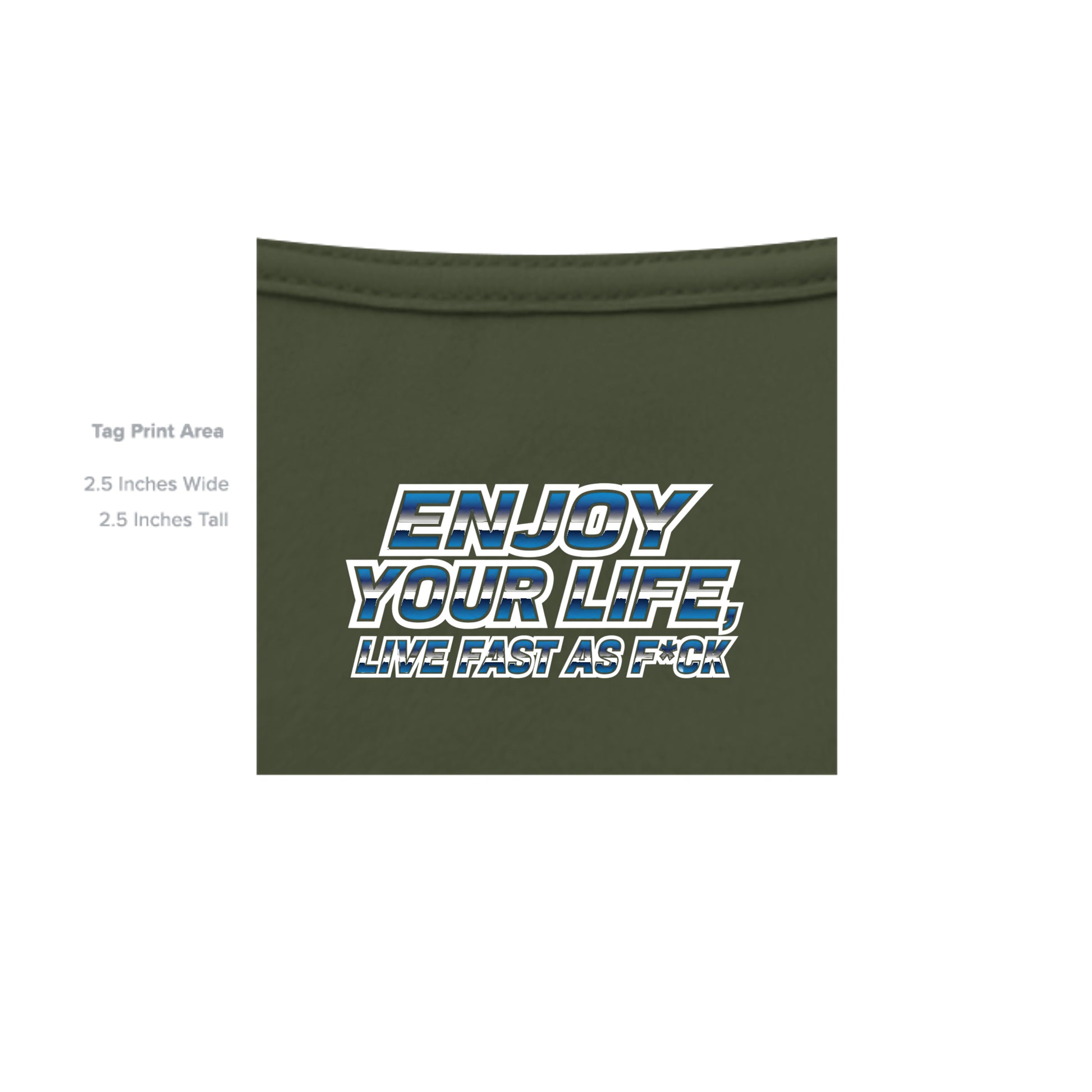 Military Green - 3001C - INSIDE_TAG_LINE